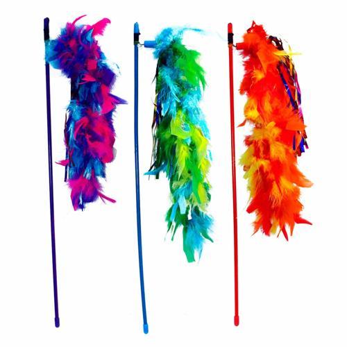 Multipet Tickle Your Fancy Cat Dangler 50.8cm Assorted Colours