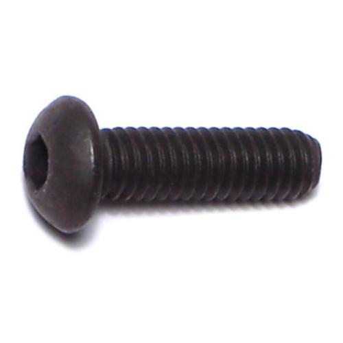 Midwest Fasteners Socket Screw 4mm-.70 X 14mm Black Pack of 2