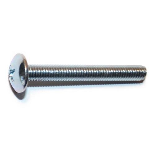 Midwest Fasteners Machine Screw 5mm-.80 X 40mm Zinc Pack of 2