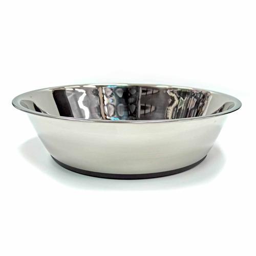 Chic Pets Pet Bowl With Rubber Base Stainless Steel PB1003