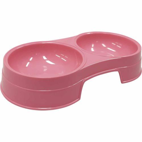 Chic Pets Plastic Pet Bowl Pink PB1006
