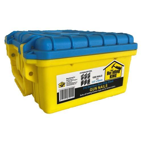 Building King Nail 65mm Grey Pack of 1 000