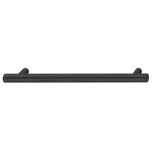 Hafele Essentials T Bar Handle 192mm Black Matte