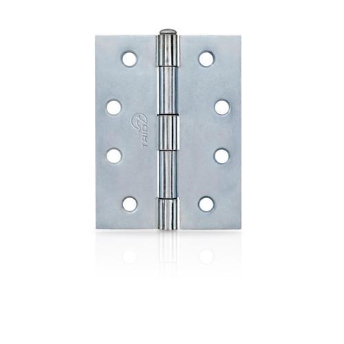 Trio Butt Hinge Loose 100mm Zinc Plated 100mm Zinc Plate Pack of 2