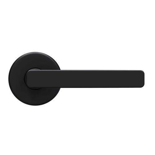 Schlage Medio Series Rivera Passage Set Lever Length: 126mm Matt Black