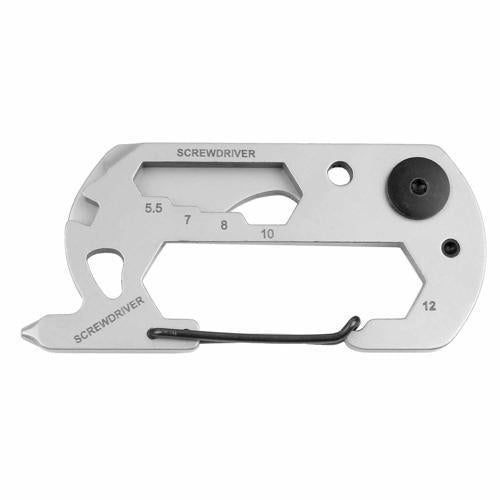 HY-KO Carabiner Multi-Tool12-In-1 Silver