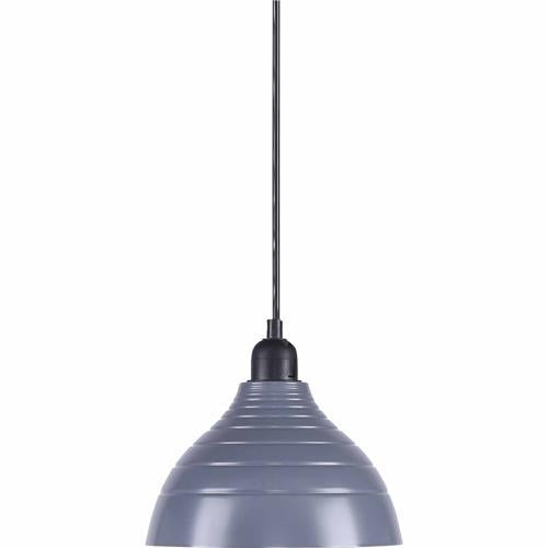 Nouveau Metal Lamp Shade 13 Dia: 20cm Grey