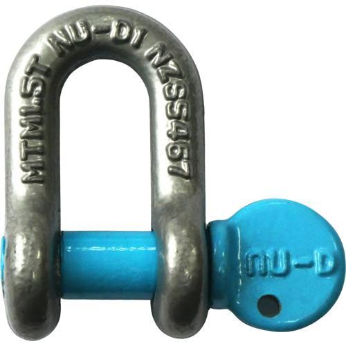 NU-D D Shackle 8mm Galvanised