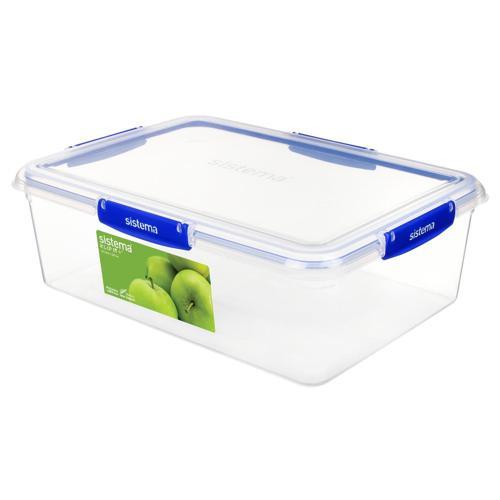 Sistema Klip It PLUS Rectangle Container 7.5L Clear