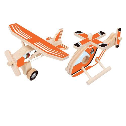 Easy As Kids Kitset Aeroplane & Helicoptor Set