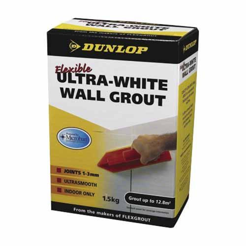 Dunlop Grout 1.5kg Ultra White