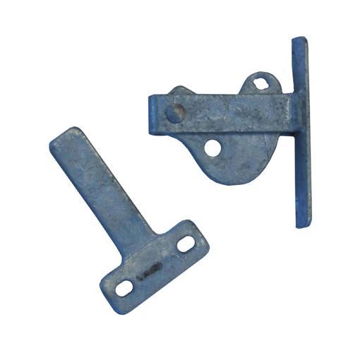Gartner Round Pole Mount Gate Latch 170mm Zinc Plated