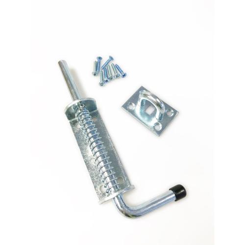 Gartner Trade Spring Slide Gate Bolt 210mm Zinc Plated