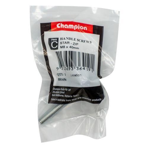Champion Handle Star Head Screw M8 X 40mm
