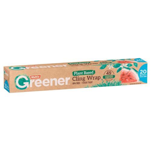 Multix Greener Plant Based Cling Wrap 20m X 33cm