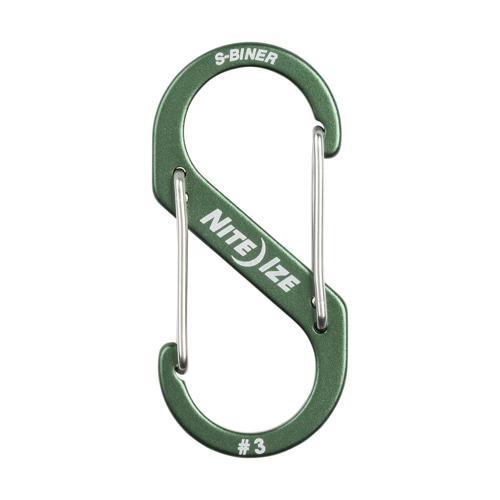 Nite Ize S-Biner Dual Carabiner #3 Olive