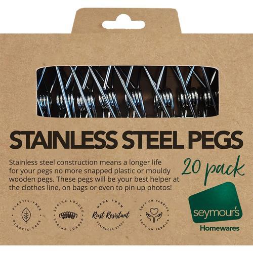 Seymours Stainless Steel Pegs 120mm 30mm 145mm