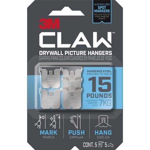 3M Claw Heavyweight Hanging Solution Pack of 5