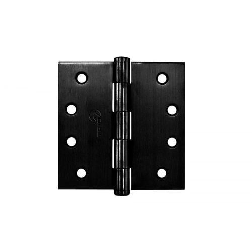 Trio Butt Hinge Fixed 100mm X 100mm X 2.5mm Matte Black Pack of 20