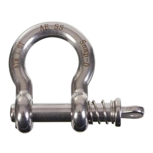 Snap-D Spring Bow Shackle 10mm Stainless Steel 304