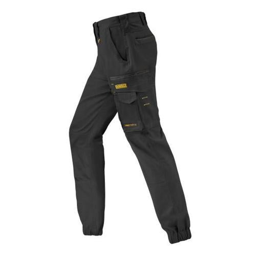 DeWALT Drumm Women's Cuff Work Trousers Size 8 Black