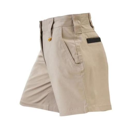 DeWALT Centenary Women's Work Shorts Size 8 Khaki