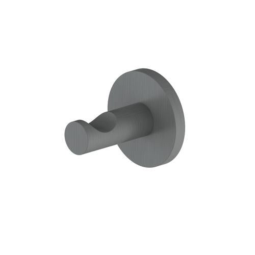 Greens Tapware Volt Robe Hook Gun Metal 50mm X 55mm Gun Metal
