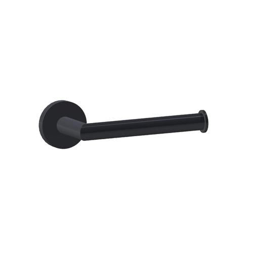 Greens Tapware Volt Toilet Roll Holder Matte Black 80mm X 160mm Matte Black