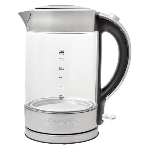 Westinghouse Glass Kettle 1.7L 2000W Clear/SS