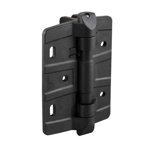 SafeAz General Purpose Hinges Light Duty 123mm X 80mm Black Pack of 2