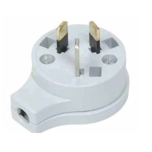 Jackson 3 Pin Side Entry Plug White