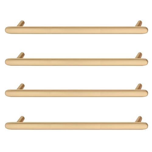 Hafele Designer Collection Coastal Cabinet Handles 160 X 31mm Brushed Pack of 4