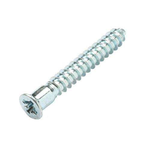 Hafele Confirmat Screw 50x7mm Zinc Plated Pack of 10