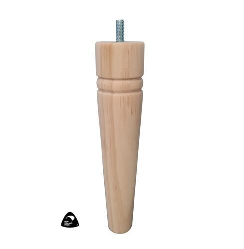 Sylvan Detailed Cone Pine Furniture Leg 200mm