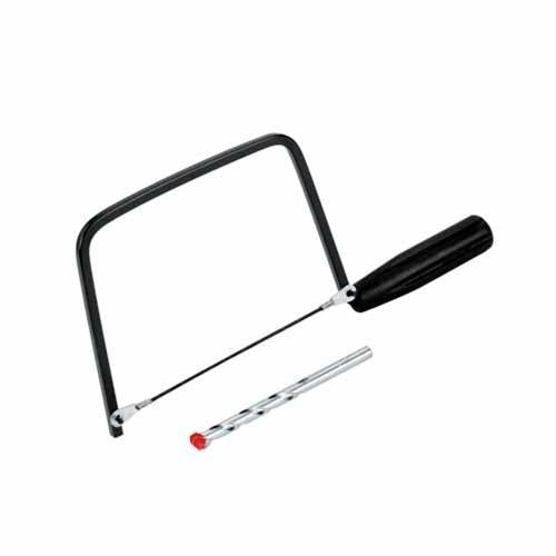 QEP Rod Saw With Blade And Drill Bit 152mm Black & Silver