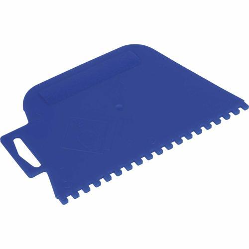 QEP Adhesive Spreader Square Notch Plastic 4mm Blue