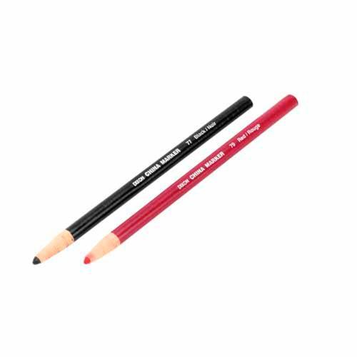 QEP Tile Marker Pencils Twin Pack 2 Pieces Red & Black