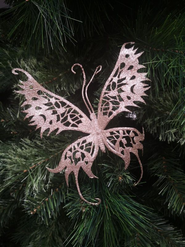 Glitter Butterfly (Champagne)