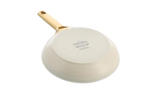 GreenPan Padova PFAS Free 28cm Open Frypan Cream
