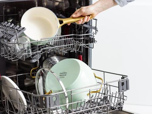 GreenPan Padova 6 (10) Piece PFAS Free Cookset Mint Green