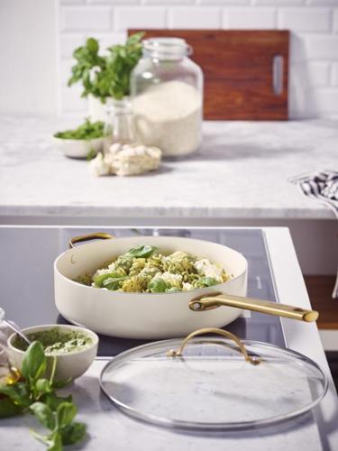 GreenPan Padova PFAS Free Saute Pan 28cm/3.6L Cream