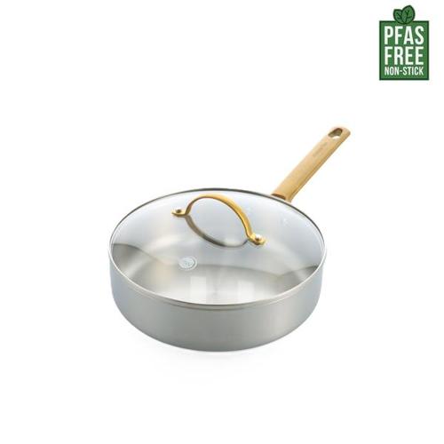 GreenPan Padova Stainless Steel PFAS Free Saute pan 24cm/2.8l