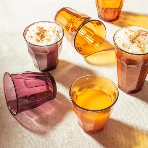 Duralex Picardie Amber Tumbler 250ml - Set 4