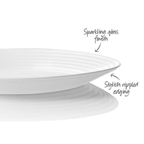 Wiltshire Pearl Ripple 12 Piece Dinner Set