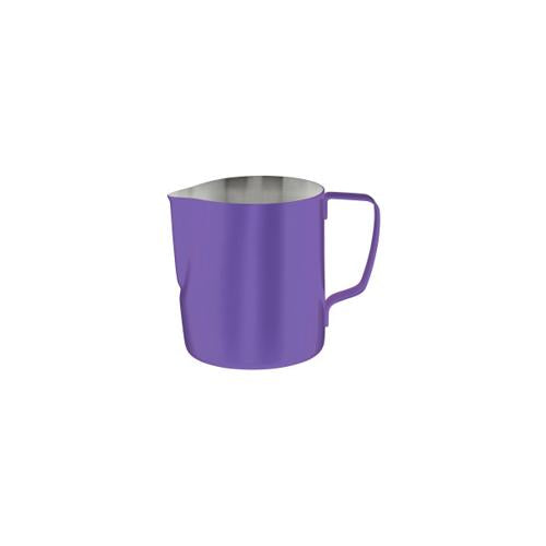 Brew Milk Frothing Jug S/S 600ml Powder Coat Purple