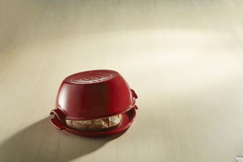Emile Henry Round Bread Baker - Burgundy