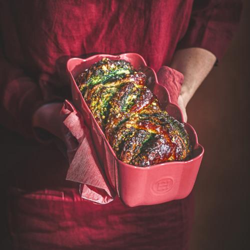 Emile Henry Madeleine Loaf Dish - Rose Candy
