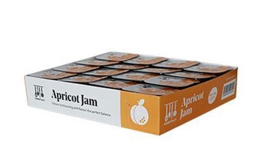 Jam Apricot Pcu Pack of 48 - Essentials