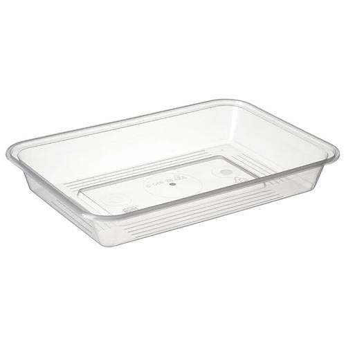 Food Containers PP Wide Base Rectangular 700ml Pack of 100 - Bonson