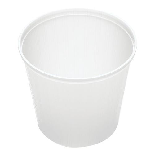 Food Containers Round Freezer 620ml Pack of 50 - Bonson